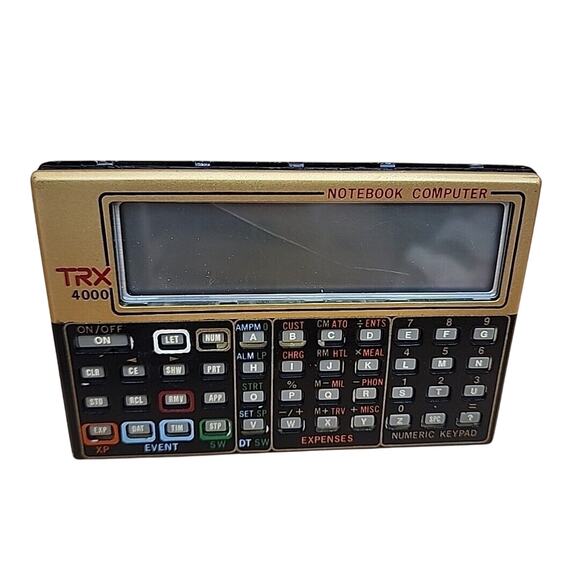 Vintage Rare TR 4000 TRX Industries Notebook Computer - Picture 1 of 13